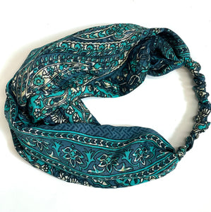 Silk Sari Hair Band