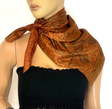 Load image into Gallery viewer, Silk Neck/Head Scarf
