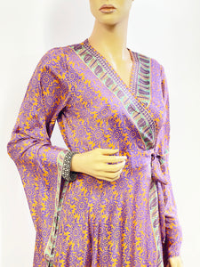 Sari Wrap Dress