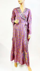 Sari Wrap Dress