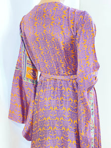 Sari Wrap Dress