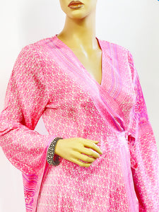 Sari Wrap Dress