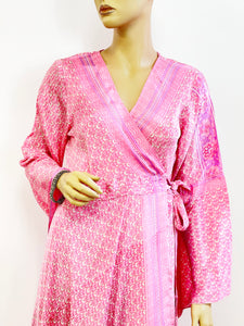 Sari Wrap Dress