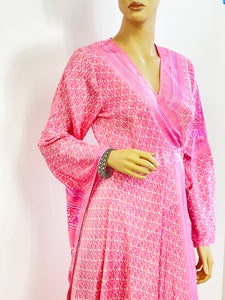 Sari Wrap Dress