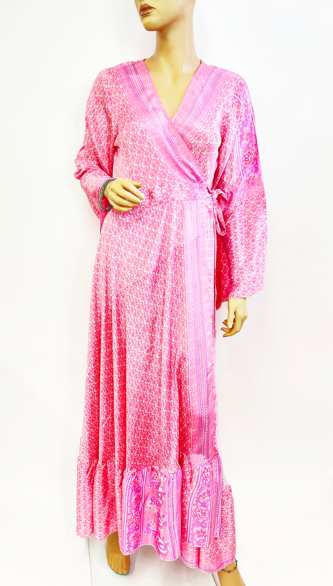 Sari Wrap Dress