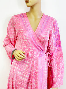 Sari Wrap Dress