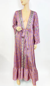 Sari Wrap Dress