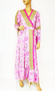 Sari Wrap Dress