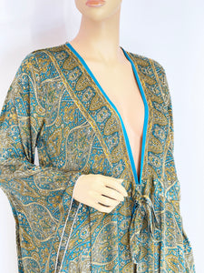 Sari Wrap Dress