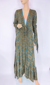 Sari Wrap Dress