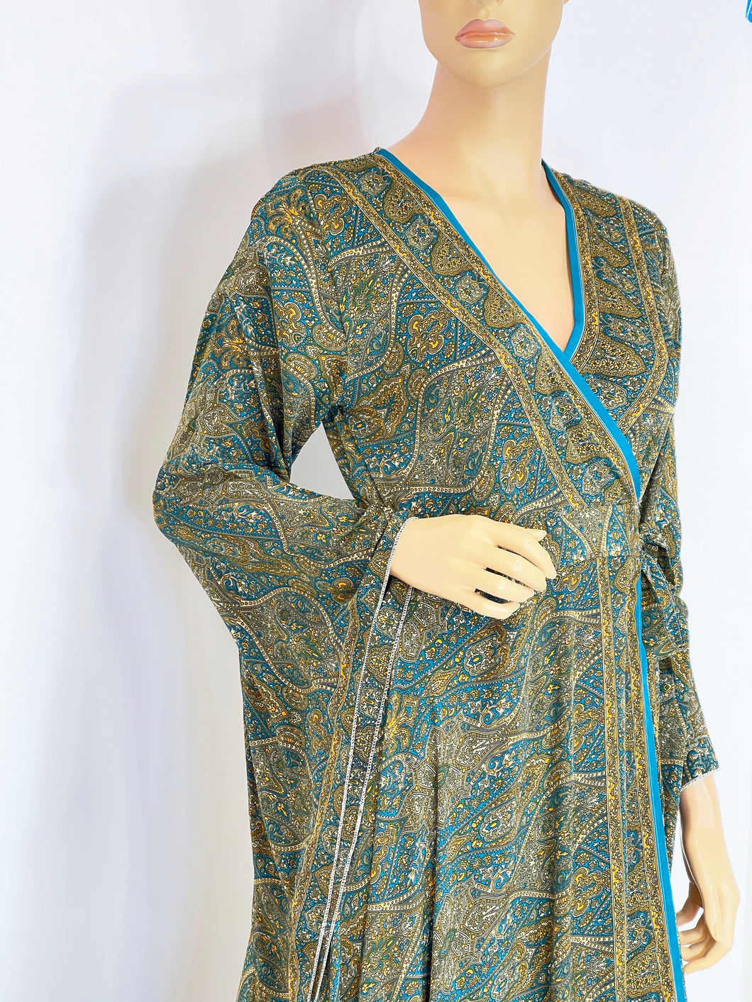 Sari Wrap Dress