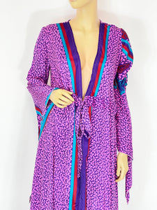 Sari Wrap Dress