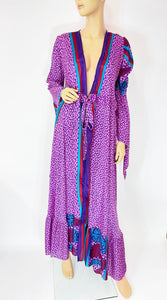 Sari Wrap Dress