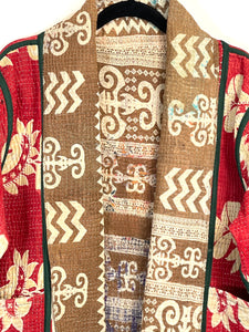 Kantha Jacket Short