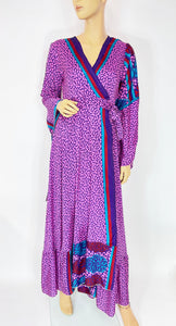 Sari Wrap Dress