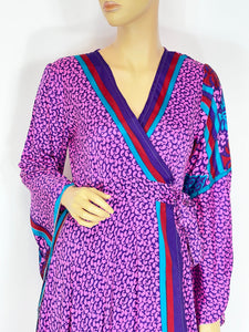 Sari Wrap Dress