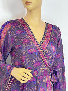 Sari Wrap Dress