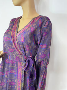 Sari Wrap Dress