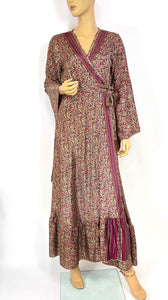 Sari Wrap Dress