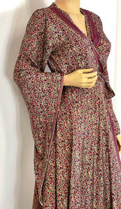 Sari Wrap Dress