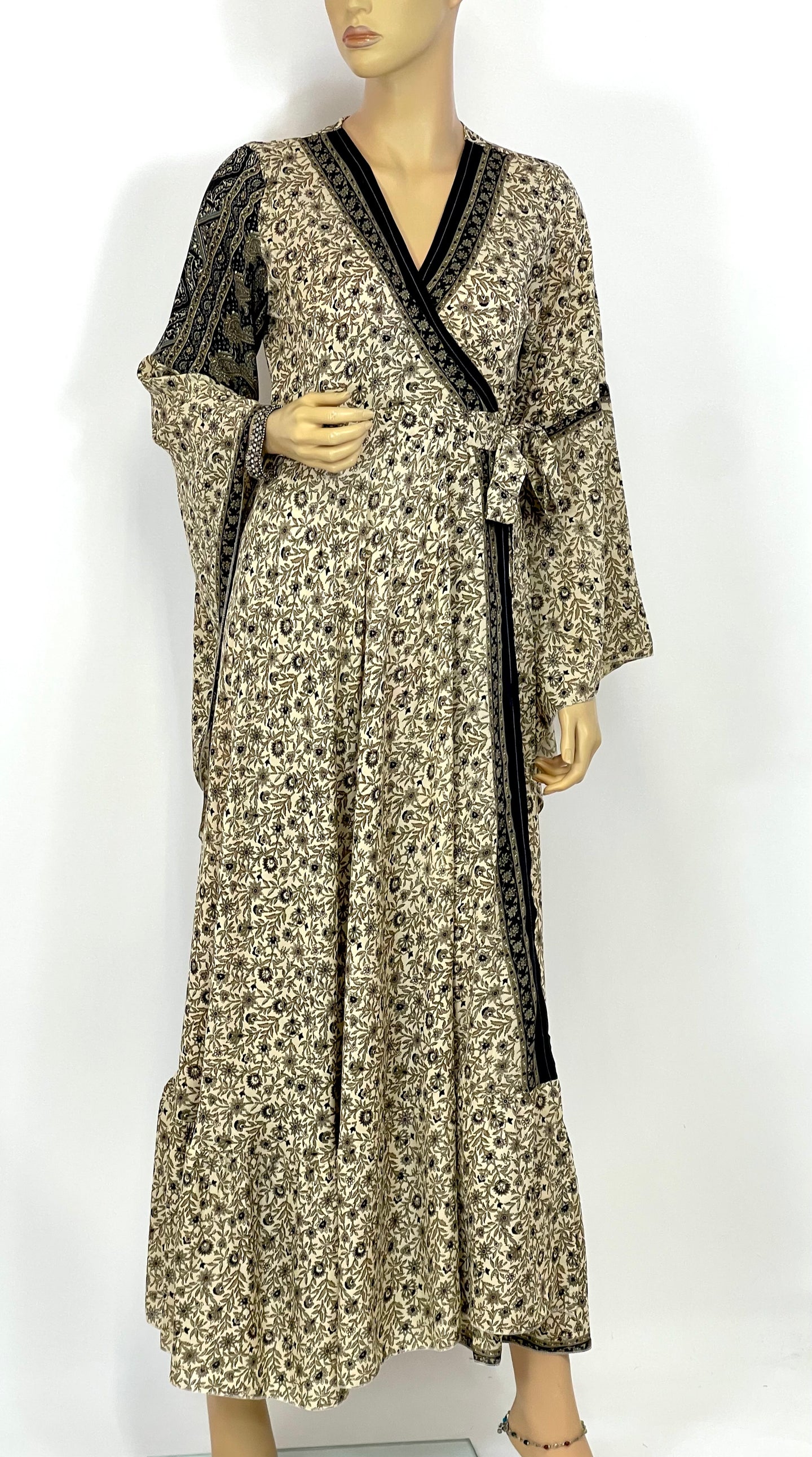 Sari Wrap Dress
