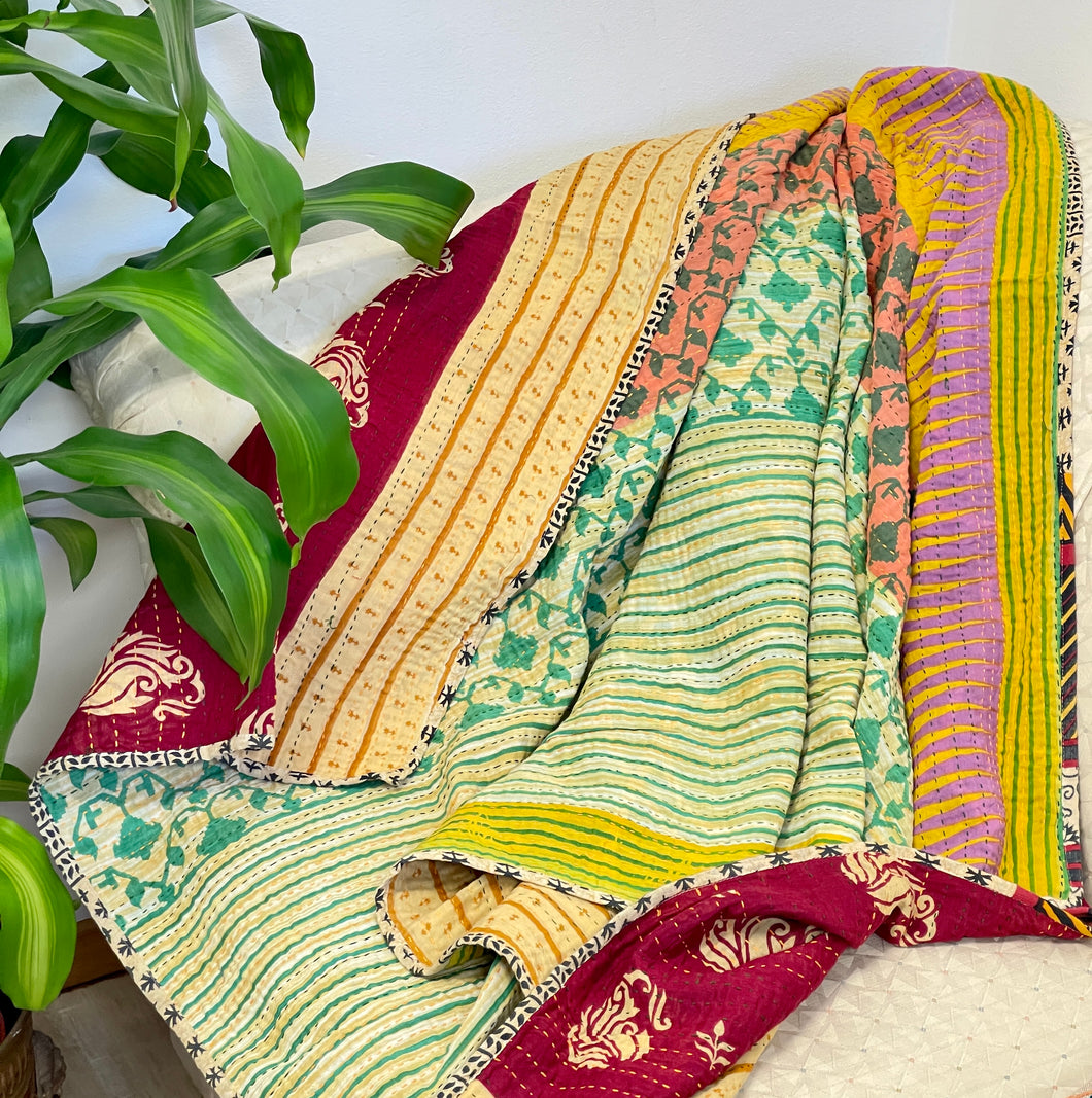 Kantha Quilt MINI