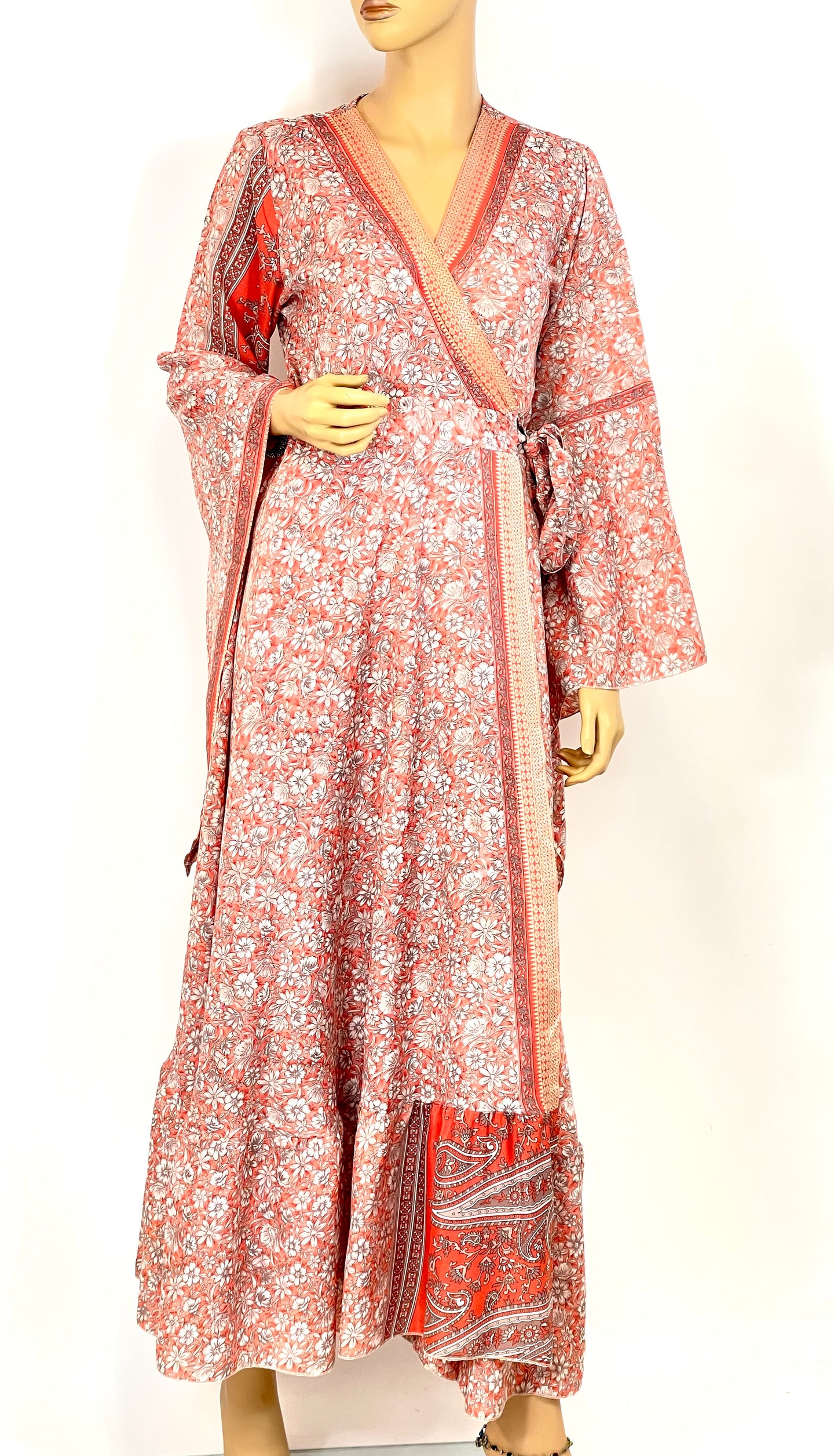 Sari Wrap Dress