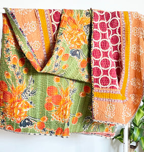 Kantha Quilt MINI