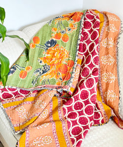 Kantha Quilt MINI