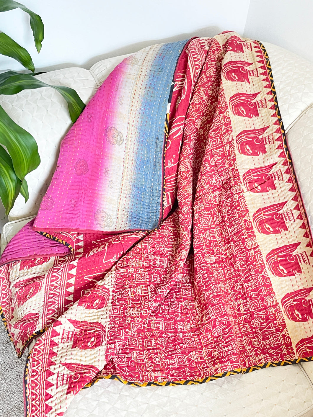 Kantha Quilt MINI