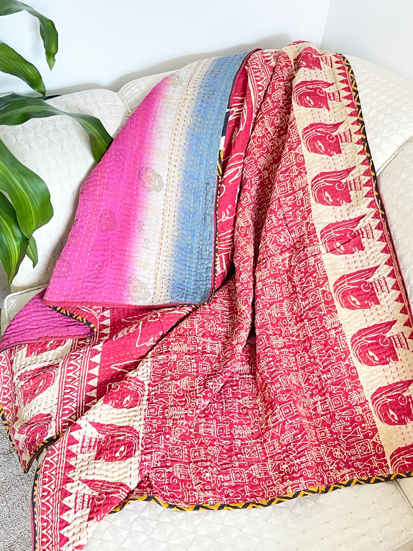 Kantha Quilt MINI