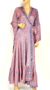 Sari Wrap Dress