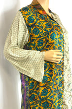 Load image into Gallery viewer, Vintage Silk Sari Long Shirt
