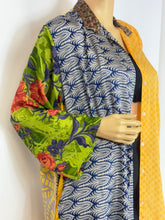 Load image into Gallery viewer, Vintage Silk Sari Long Shirt
