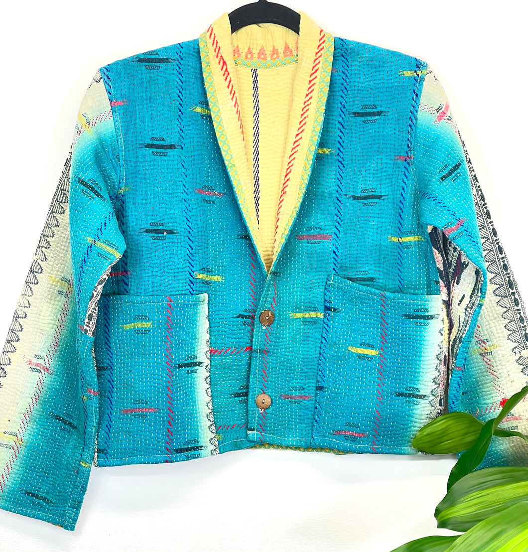 Kantha Jacket Short S/M