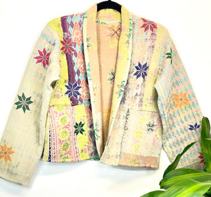 Kantha Jacket Short S/M