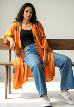 Load image into Gallery viewer, Vintage Sari Kimono Long
