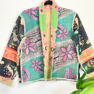 Kantha Jacket Short M/L