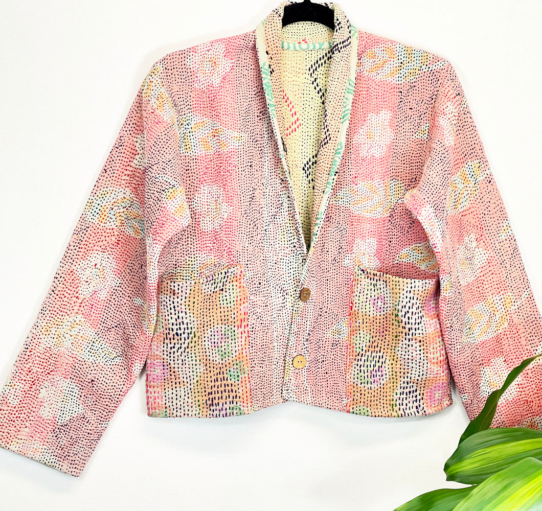 Kantha Jacket Short S/M