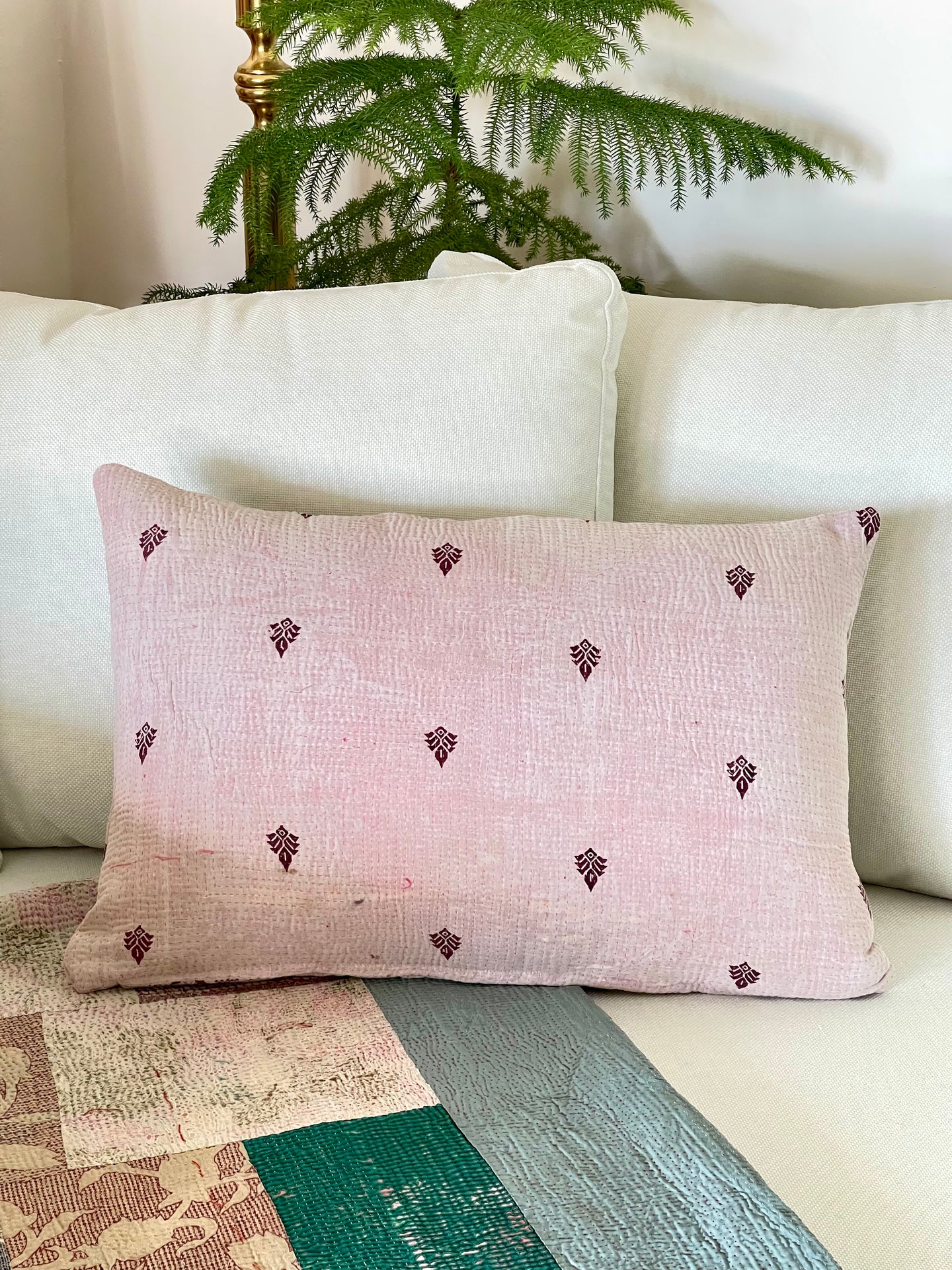 Vintage Kantha Cushion 60X40CM