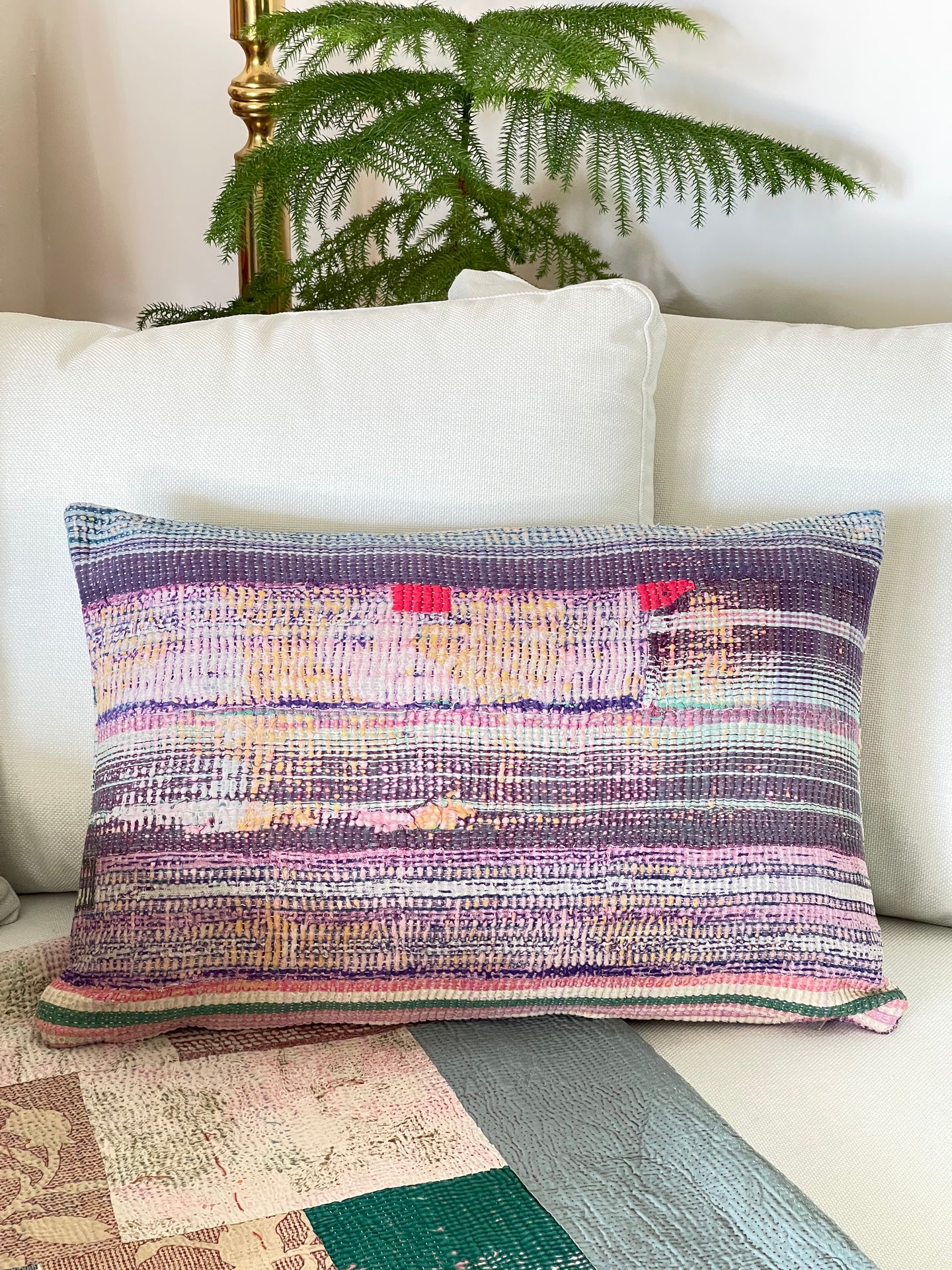 Vintage Kantha Cushion 60X40CM