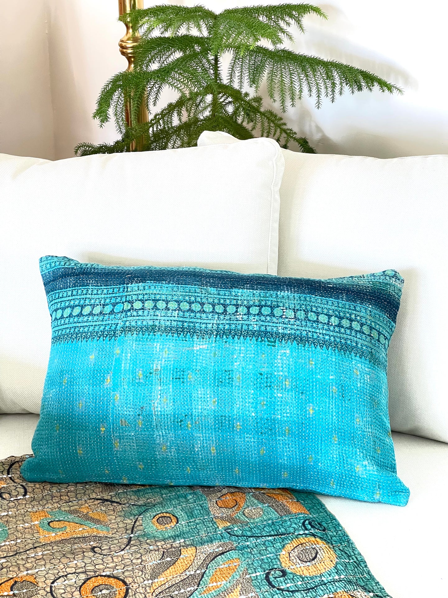 Vintage Kantha Cushion 60X40CM
