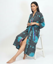Load image into Gallery viewer, Vintage Kantha Kimono Robe
