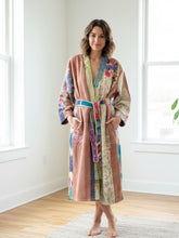 Load image into Gallery viewer, Vintage Kantha Kimono Robe
