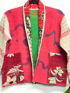 Kantha Jacket Short M/L