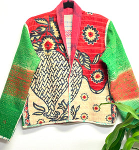 Kantha Jacket Short M/L