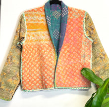 Load image into Gallery viewer, Kantha Jacket Short S/M
