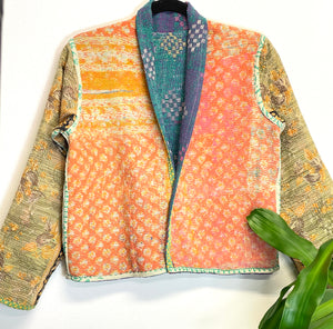 Kantha Jacket Short S/M