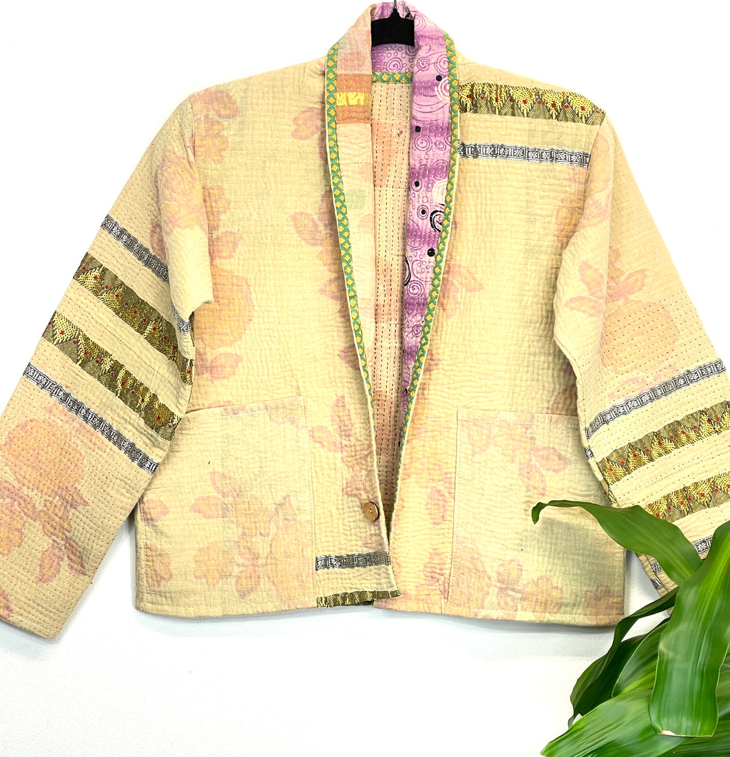 Kantha Jacket Short M/L