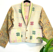 Load image into Gallery viewer, Kantha Jacket Short S/M
